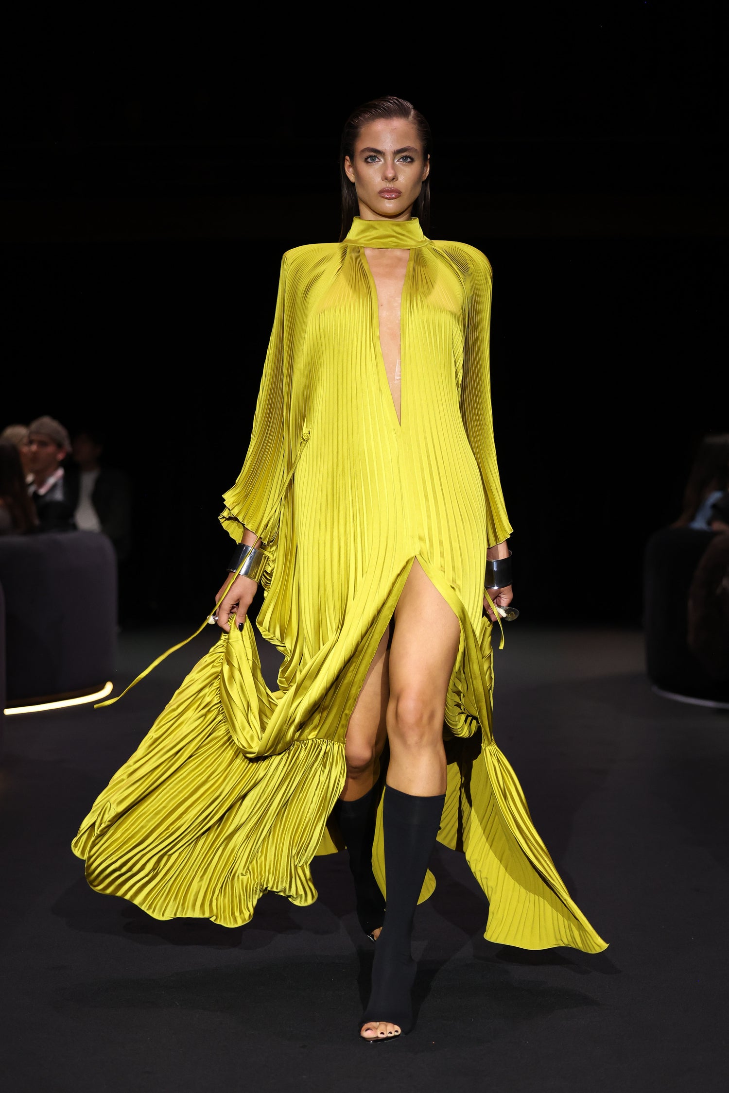 Venus Gown - Chartreuse