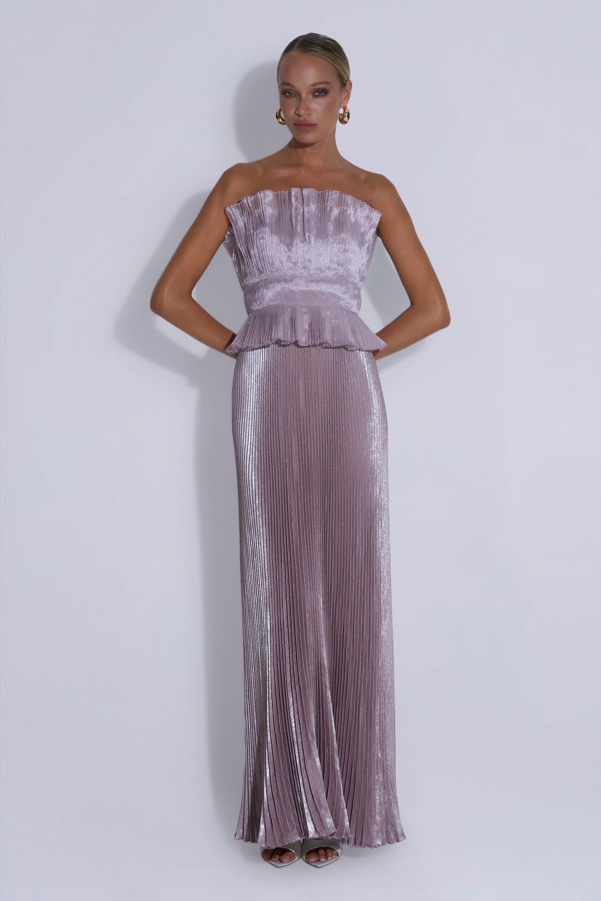 Masquerade Gown - Dusty Shimmer