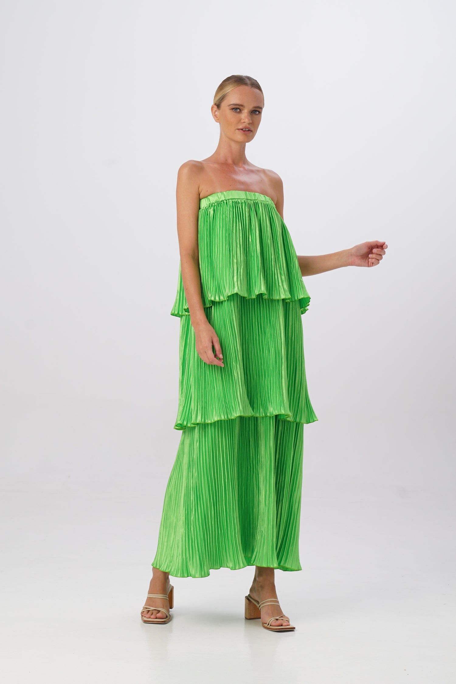 Reveries Gown - Neon Lime