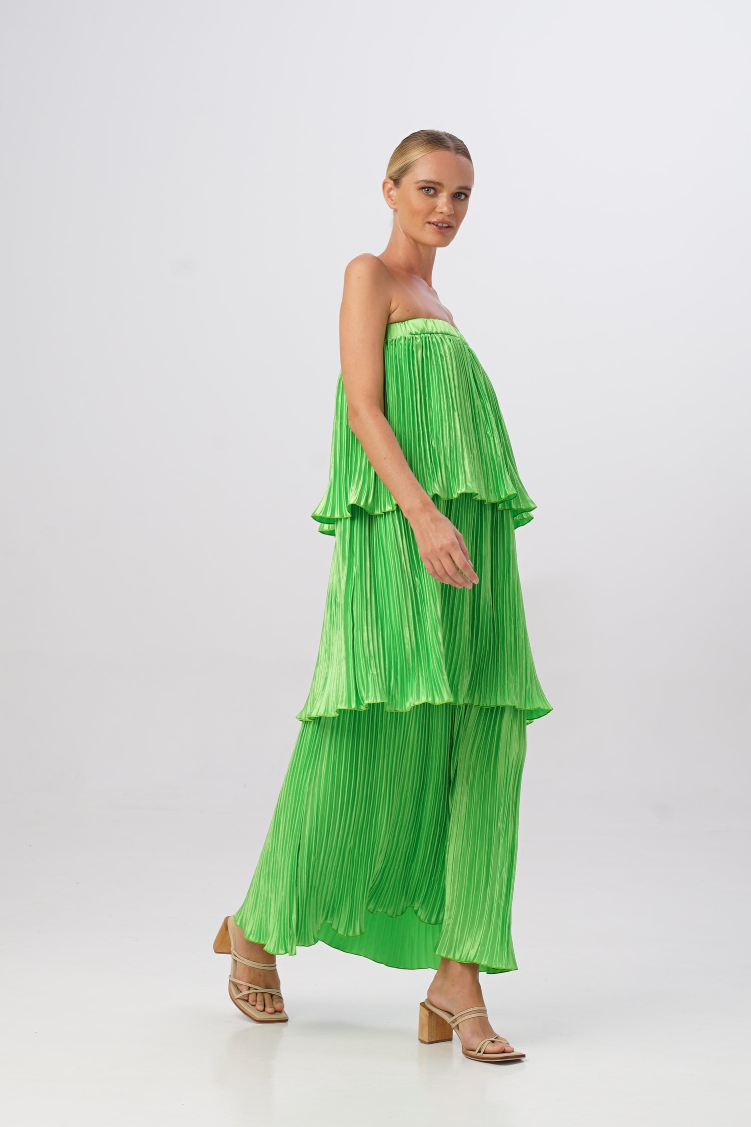 Reveries Gown - Neon Lime