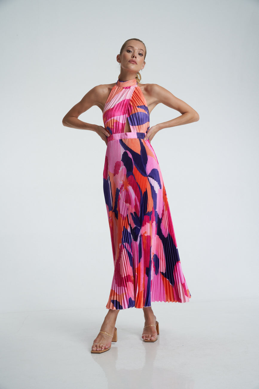 Renaissance Gown - Capri Pink