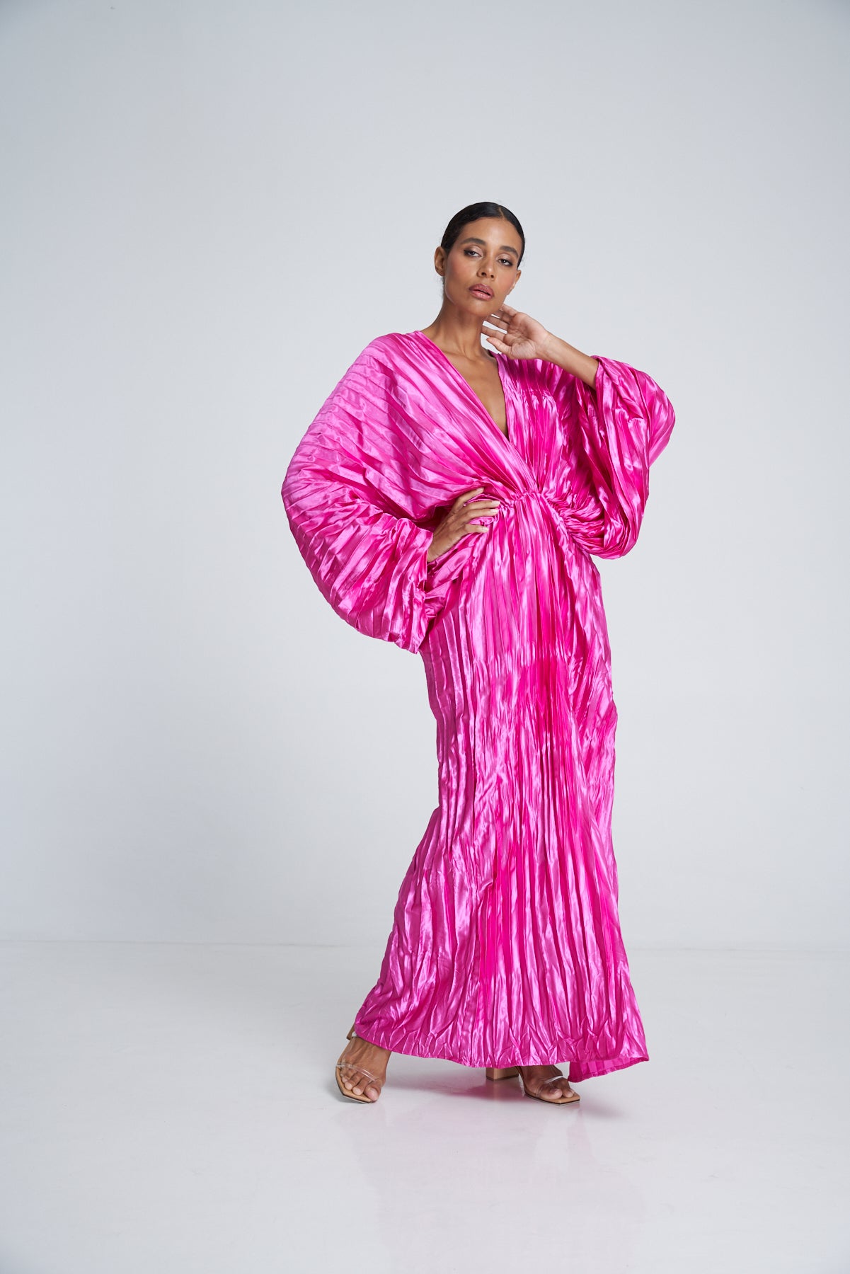 De Luxe Gown - Flamingo