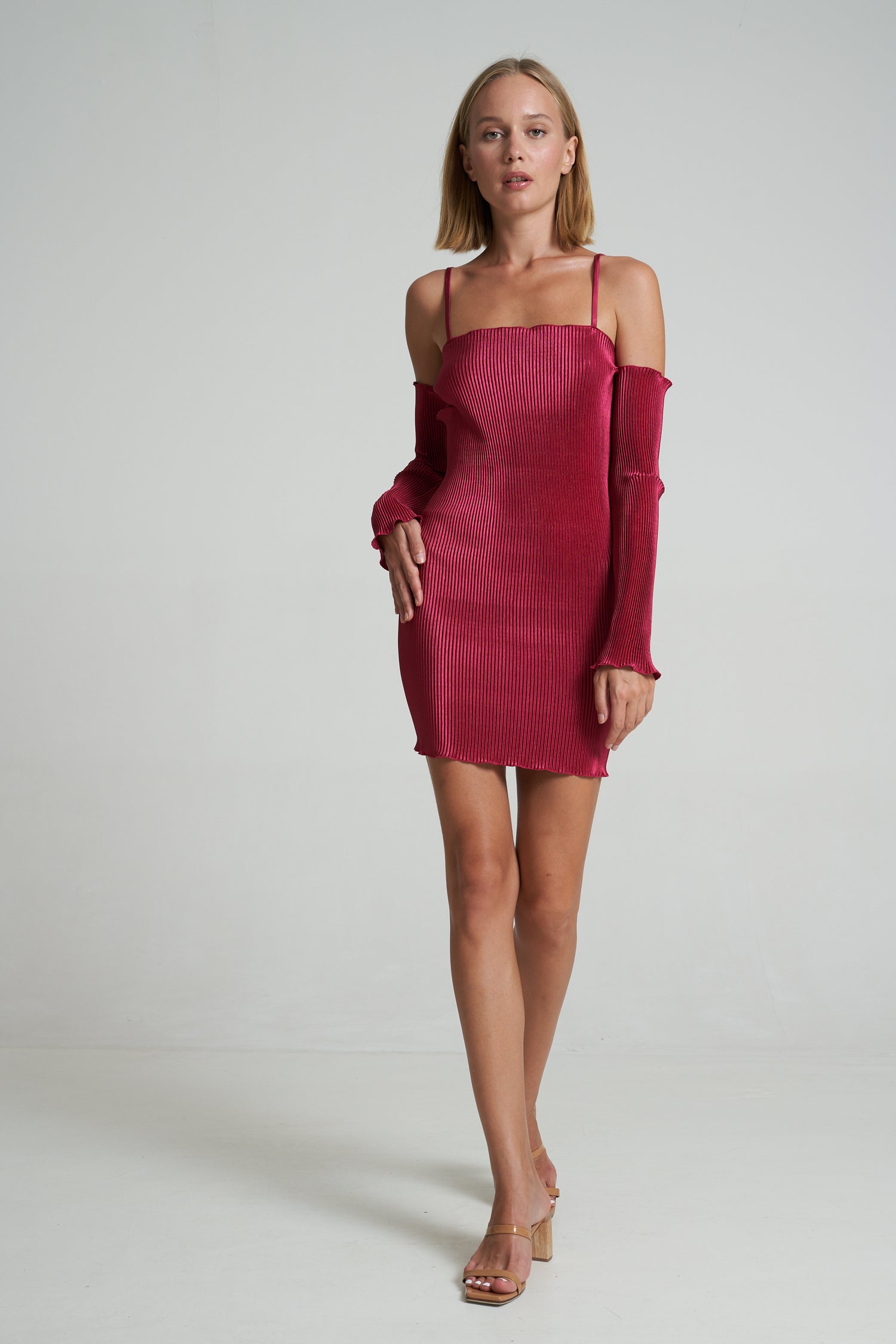 Le Cocktail Mini Dress - Ruby